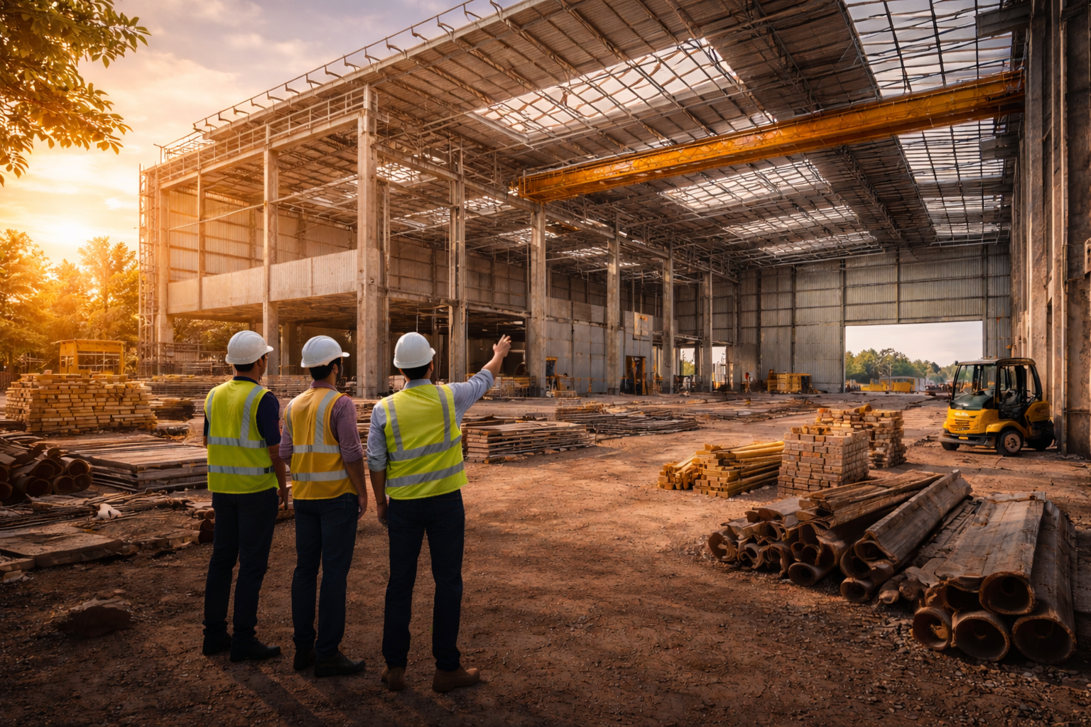 Industrial & Warehouse Projects in chennai & Tamilnadu